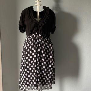 My Michelle Polka Dot Dress